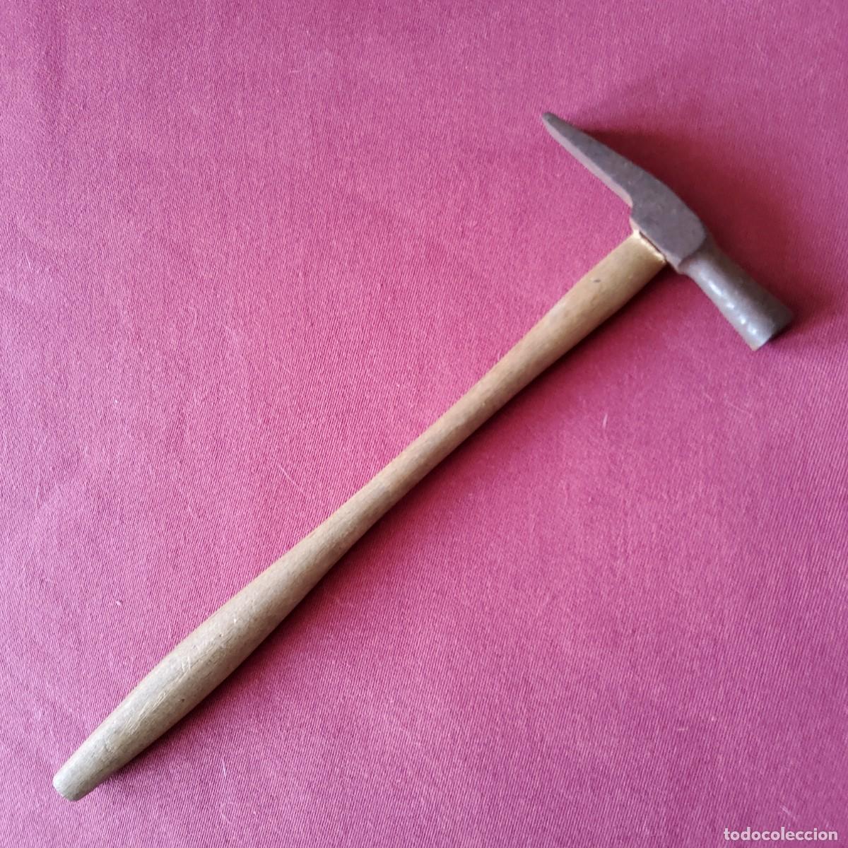 Herramientas de relojes: ANTIGUO MARTILLO DE RELOJERO - Foto 3