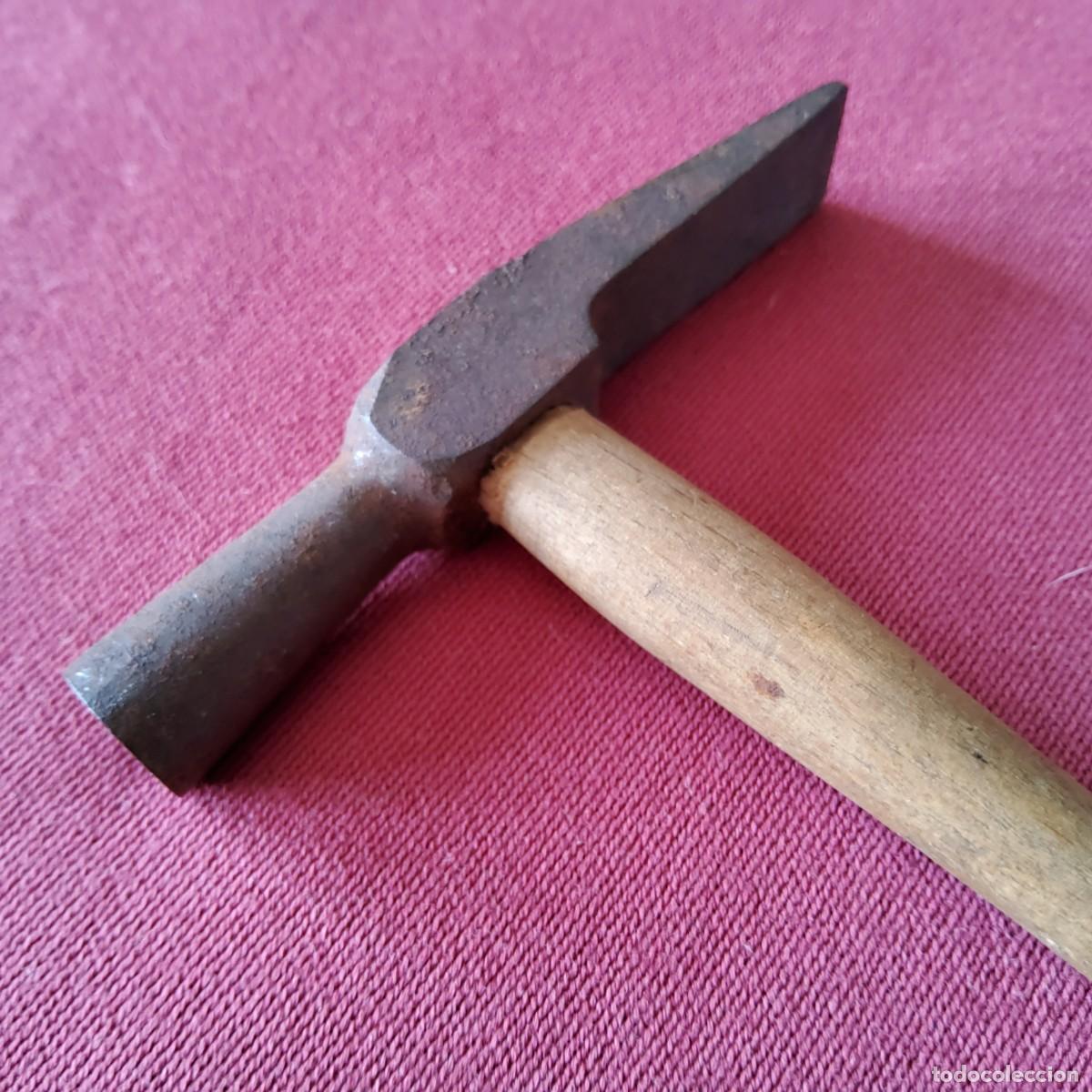Herramientas de relojes: ANTIGUO MARTILLO DE RELOJERO - Foto 7