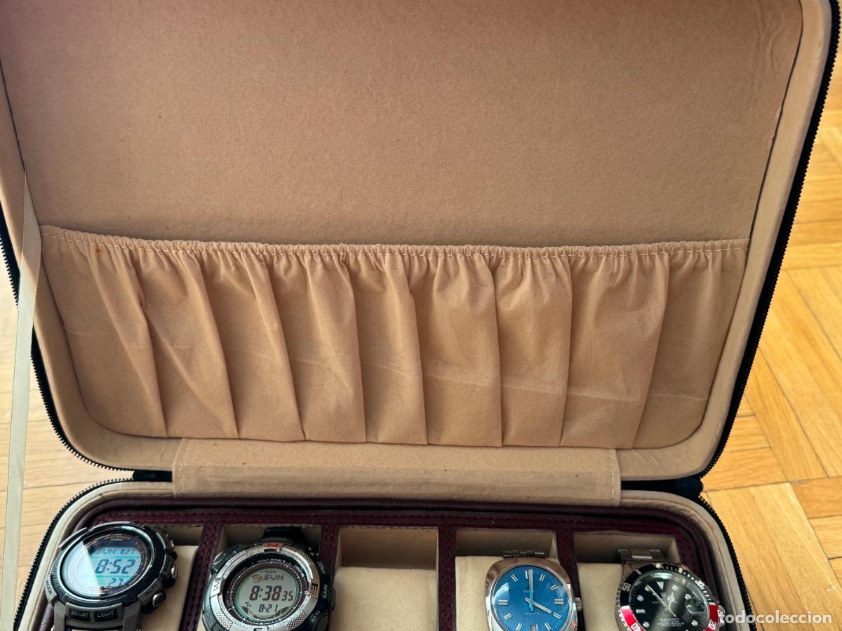 Herramientas de relojes: MALETIN PARA GUARDAR 10 RELOJES - Foto 9