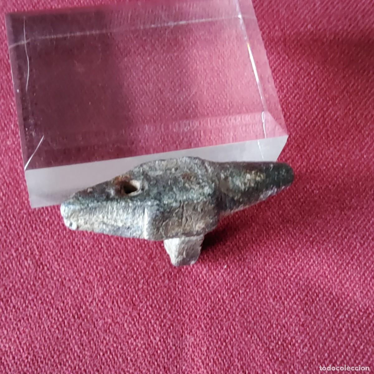 Herramientas de relojes: ANTIGUO Y PEQUE&Ntilde;O YUNQUE DE PLOMO - Foto 3
