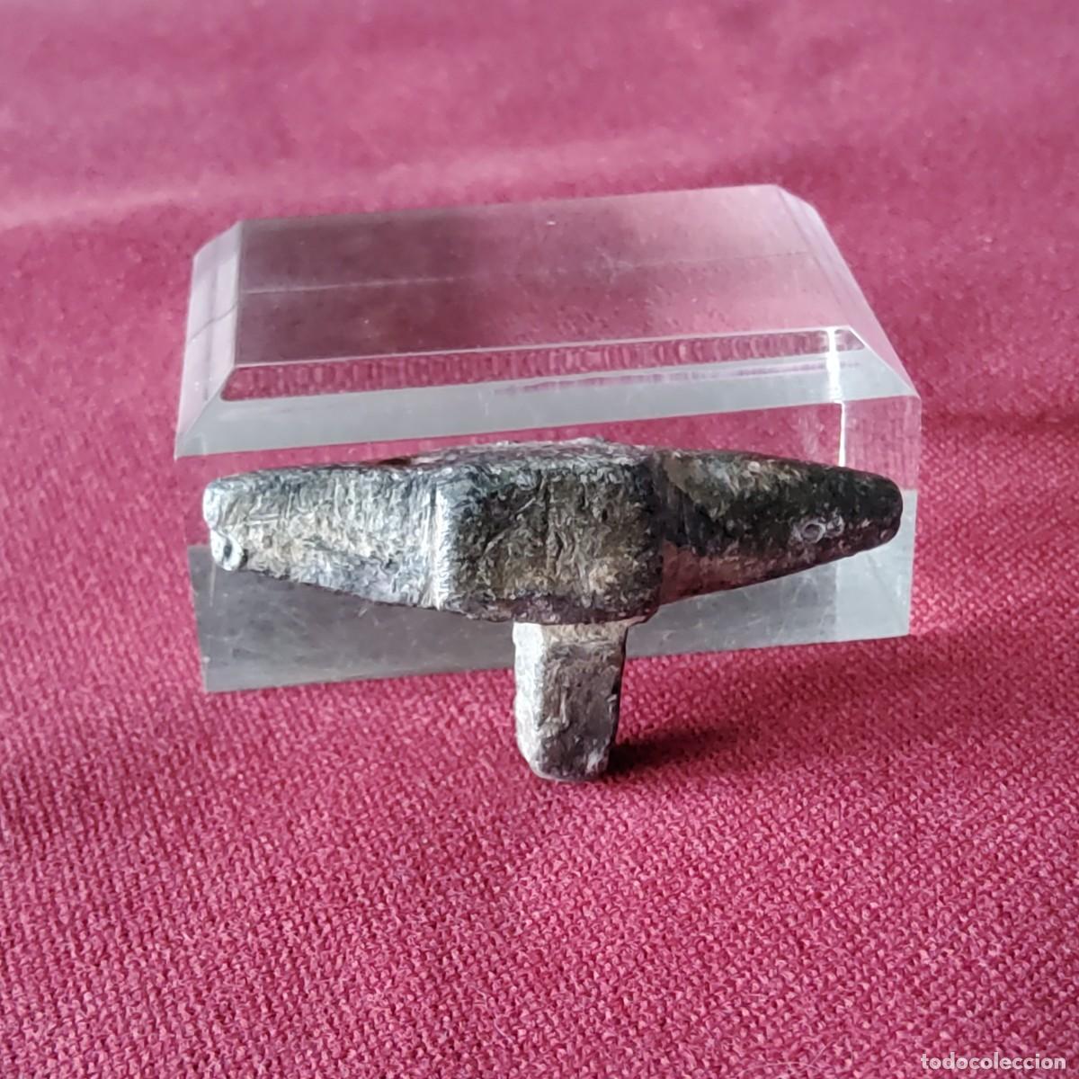 Herramientas de relojes: ANTIGUO Y PEQUE&Ntilde;O YUNQUE DE PLOMO - Foto 5