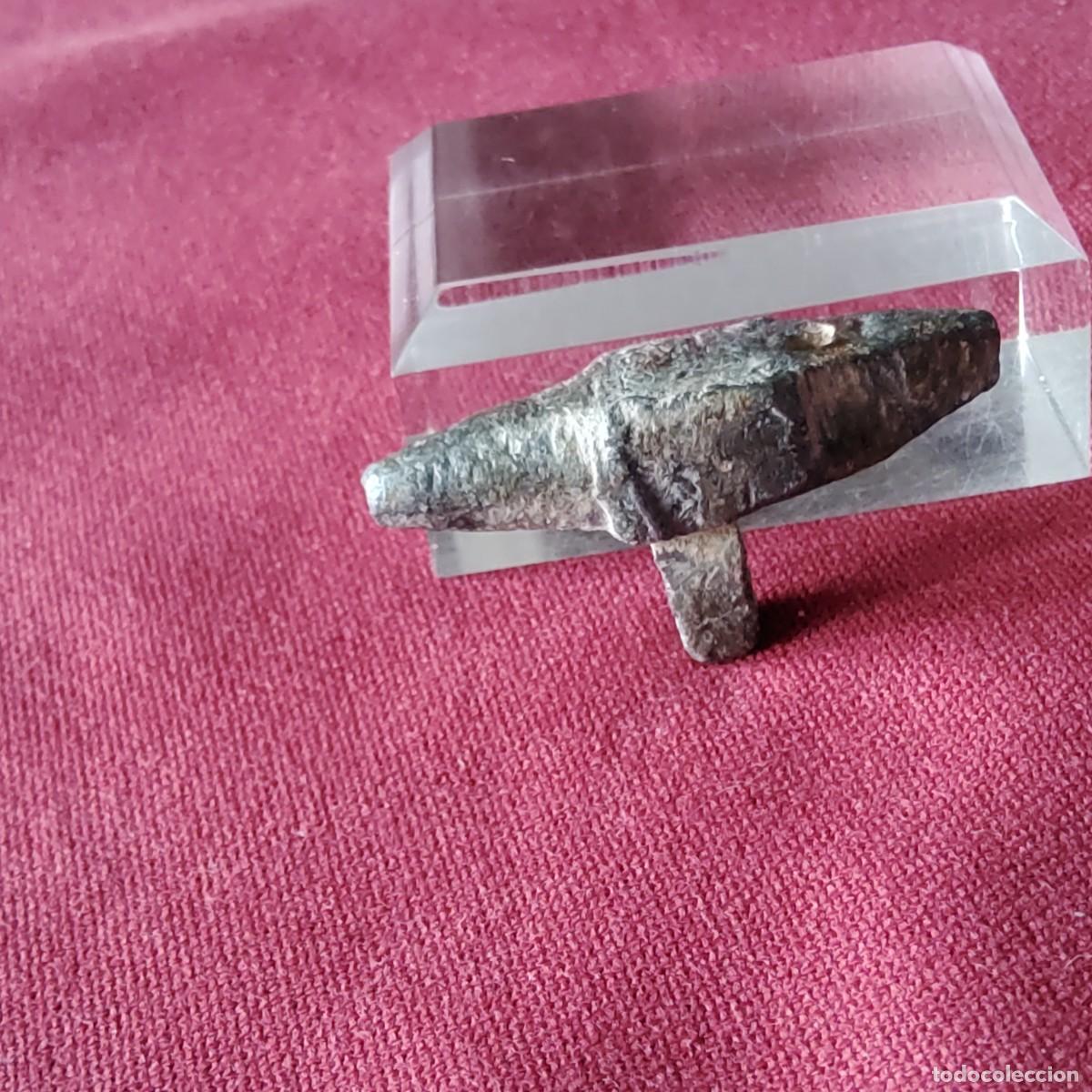 Herramientas de relojes: ANTIGUO Y PEQUE&Ntilde;O YUNQUE DE PLOMO - Foto 7