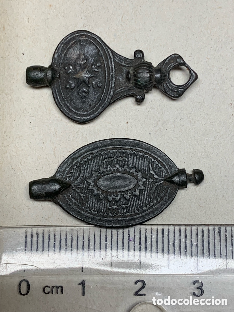 Herramientas de relojes: &bull;Pareja Llaves Antiguas Reloj Bolsillo - Foto 2