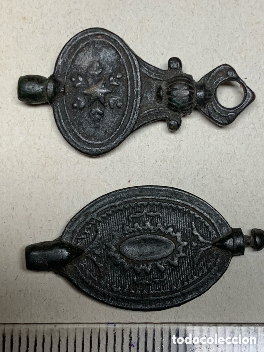 Herramientas de relojes: &bull;Pareja Llaves Antiguas Reloj Bolsillo - Foto 1