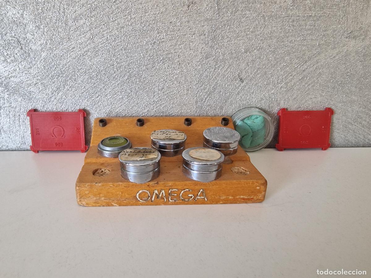 Herramientas de relojes: ACEITERA DE RELOJERO Y HERRAMIENTAS OMEGA - Foto 1