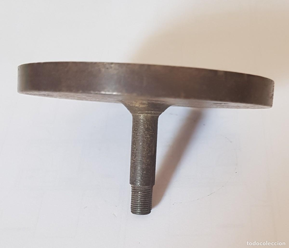 Herramientas de relojes: Plato universal llano para torno 8 mm. Acero - Foto 3