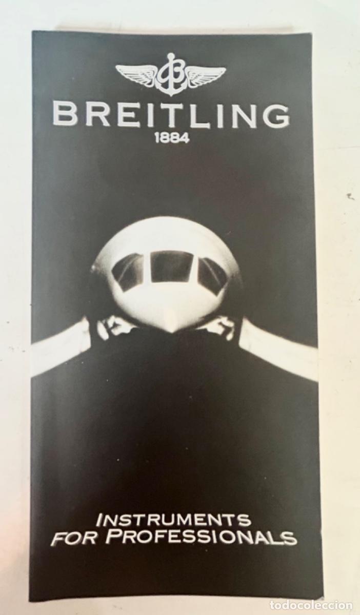 Herramientas de relojes: BREITLING CAT&Aacute;LOGO LISTA DE PRECIOS 1999/2000-RELOJ NAVITIMER - Foto 3