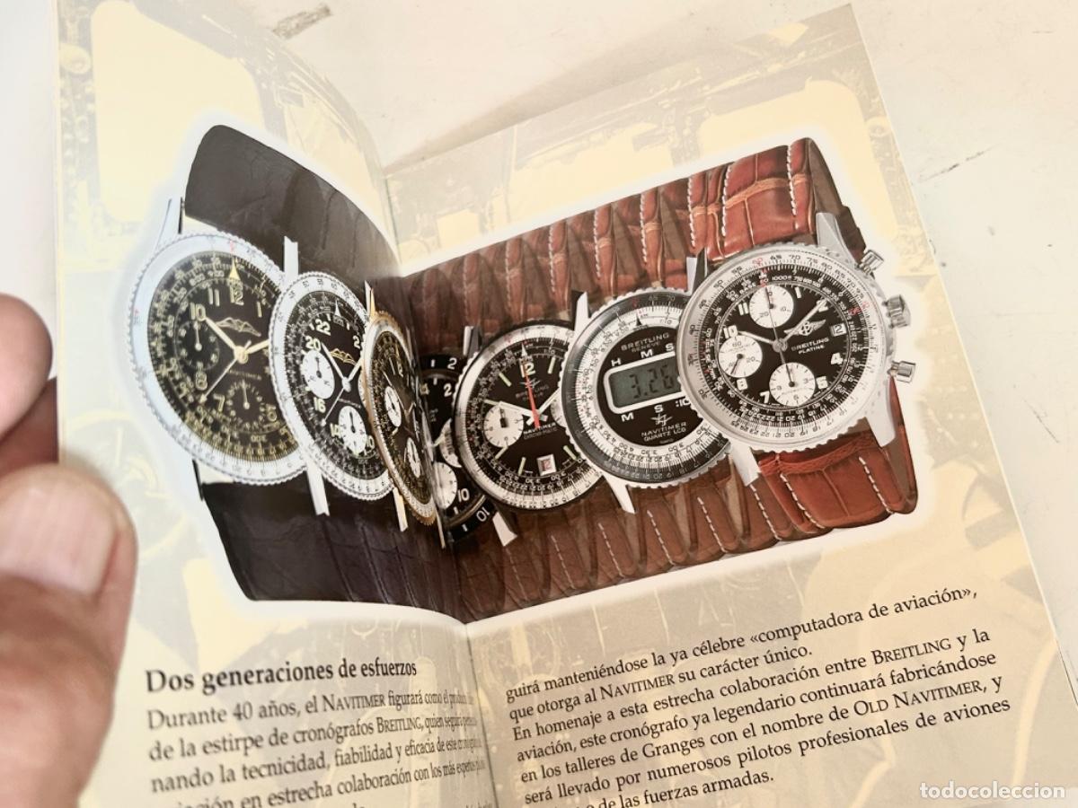 Herramientas de relojes: BREITLING CAT&Aacute;LOGO LISTA DE PRECIOS 1999/2000-RELOJ NAVITIMER - Foto 10