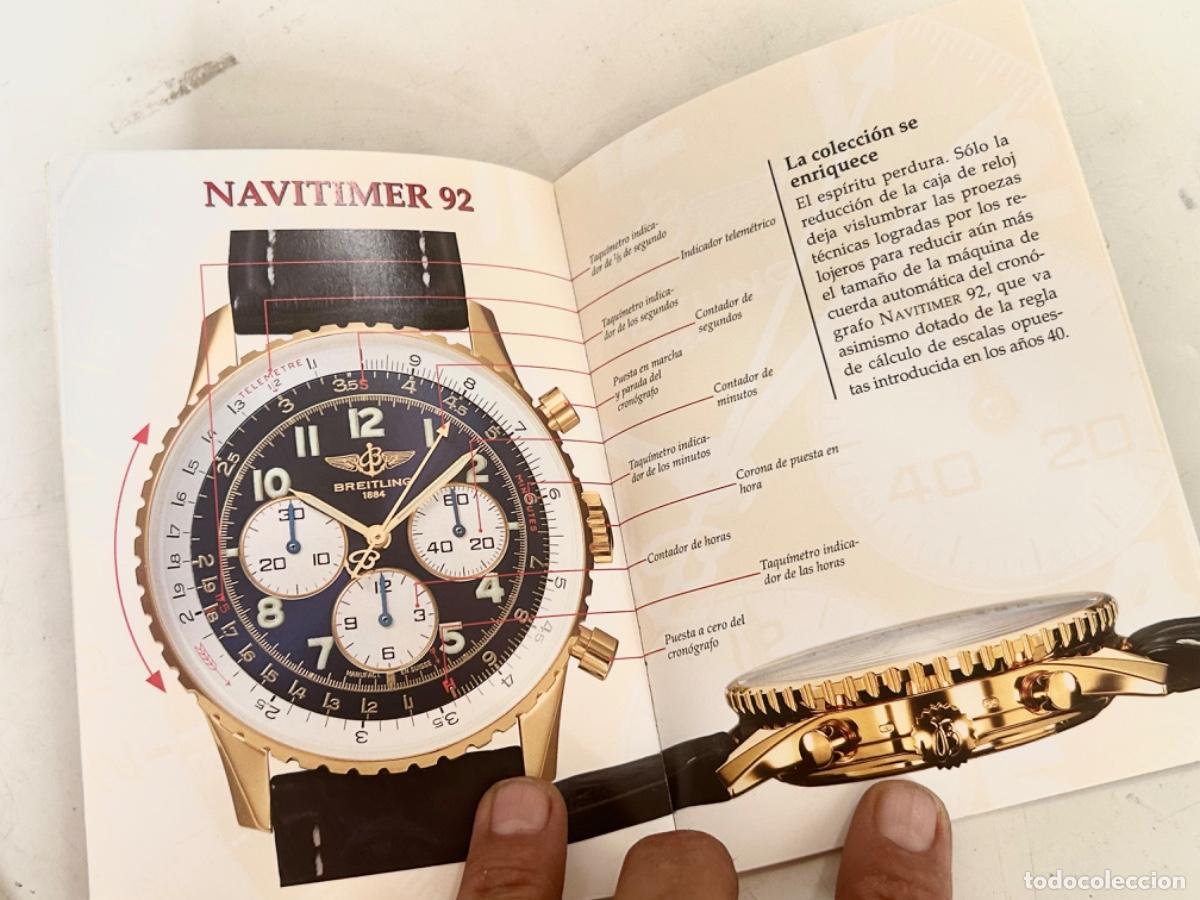Herramientas de relojes: BREITLING CAT&Aacute;LOGO LISTA DE PRECIOS 1999/2000-RELOJ NAVITIMER - Foto 11