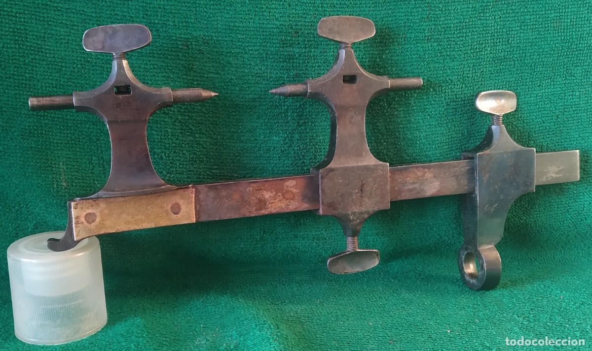 Herramientas de relojes: ANTIGUO TORNO DE RELOJERO. - Foto 1
