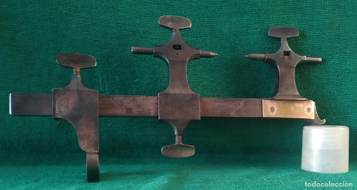 Herramientas de relojes: ANTIGUO TORNO DE RELOJERO. - Foto 6