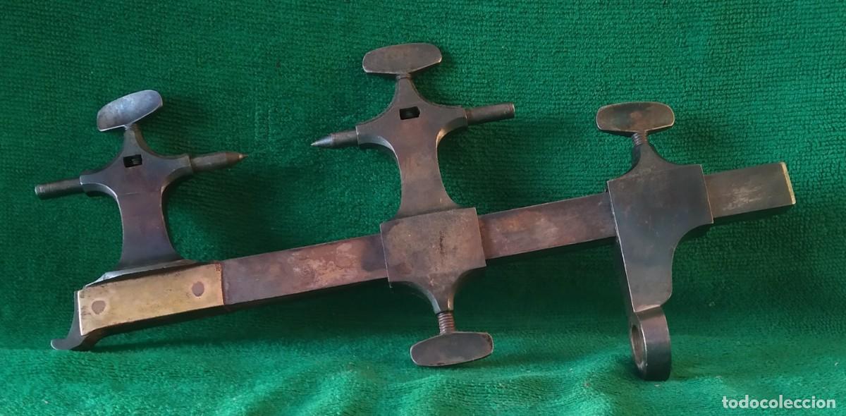Herramientas de relojes: ANTIGUO TORNO DE RELOJERO. - Foto 11