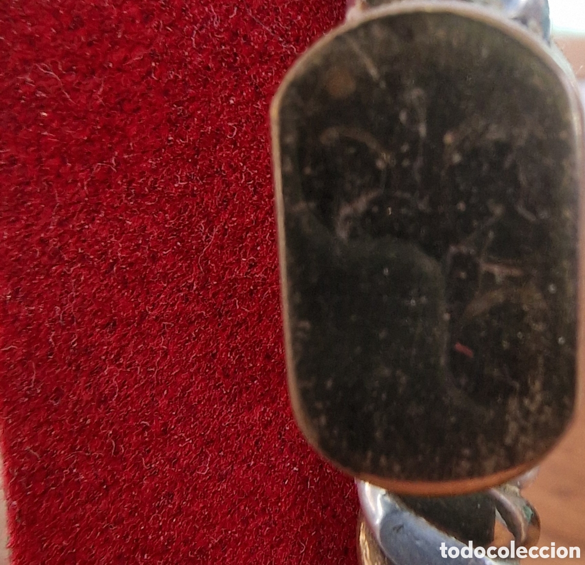 Herramientas de relojes: Espejo Omega Vintage de concesionario. - Foto 4