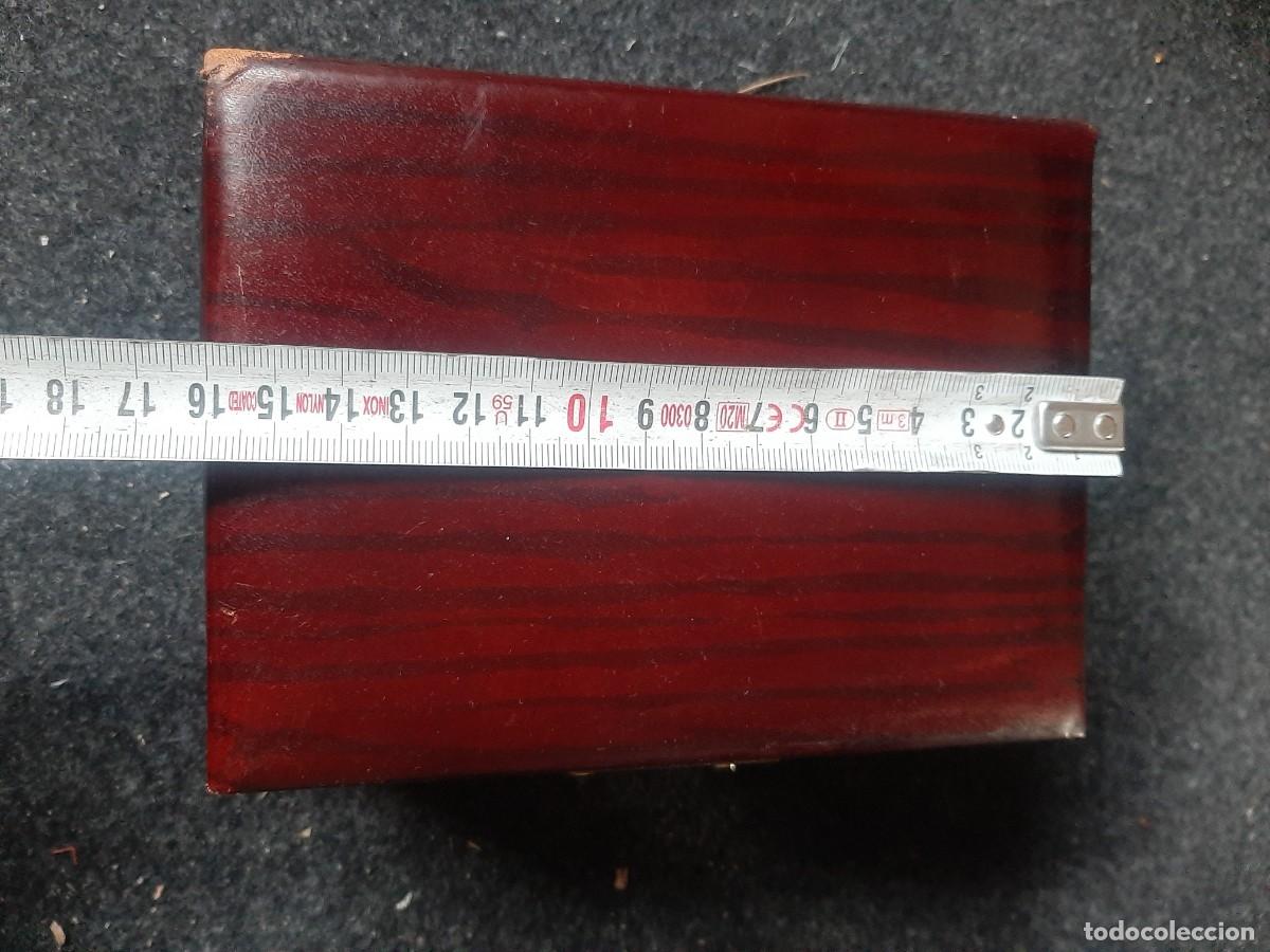 Herramientas de relojes: Caja piel para relojes lehmann - Foto 3