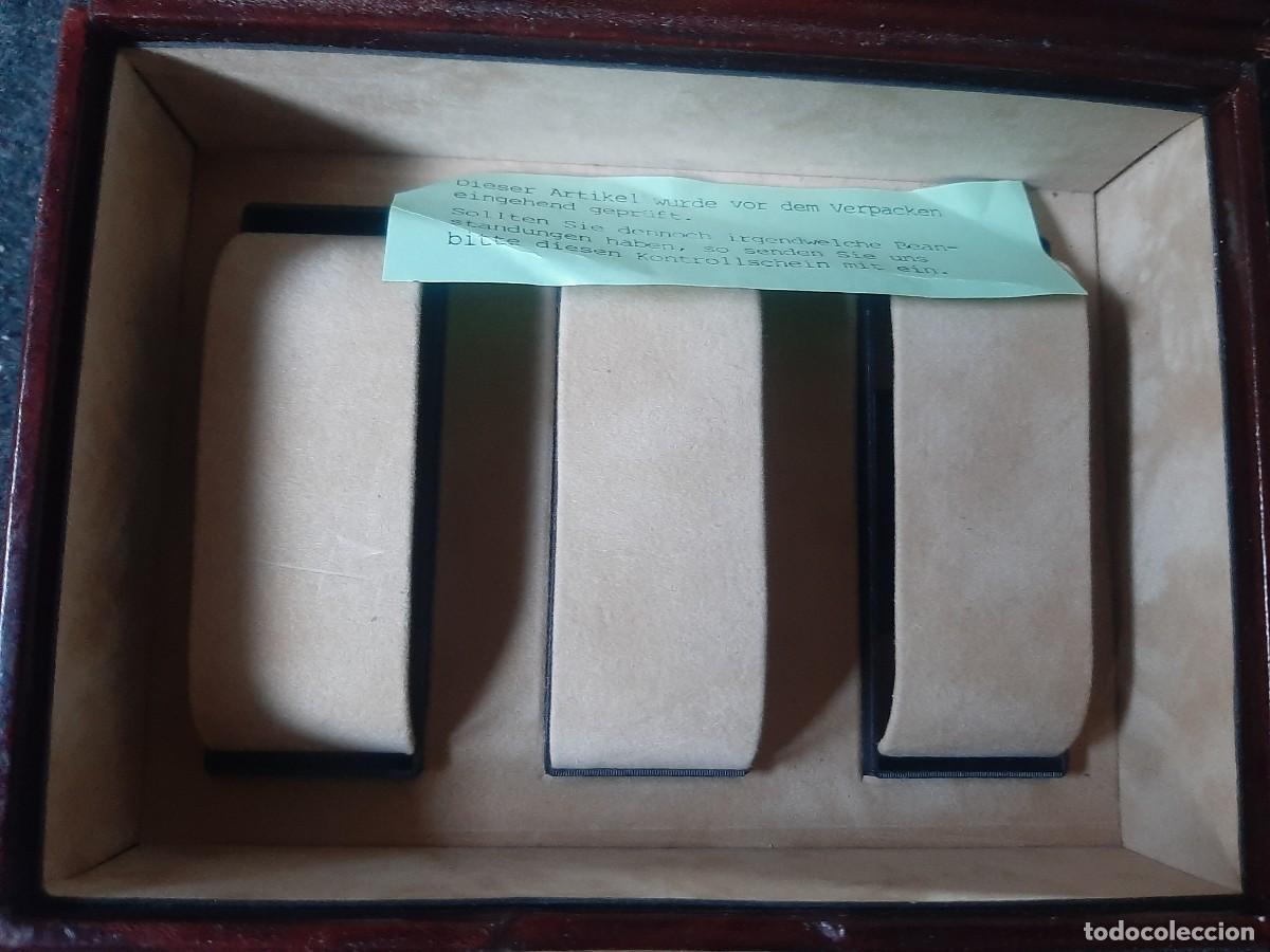 Herramientas de relojes: Caja piel para relojes lehmann - Foto 7