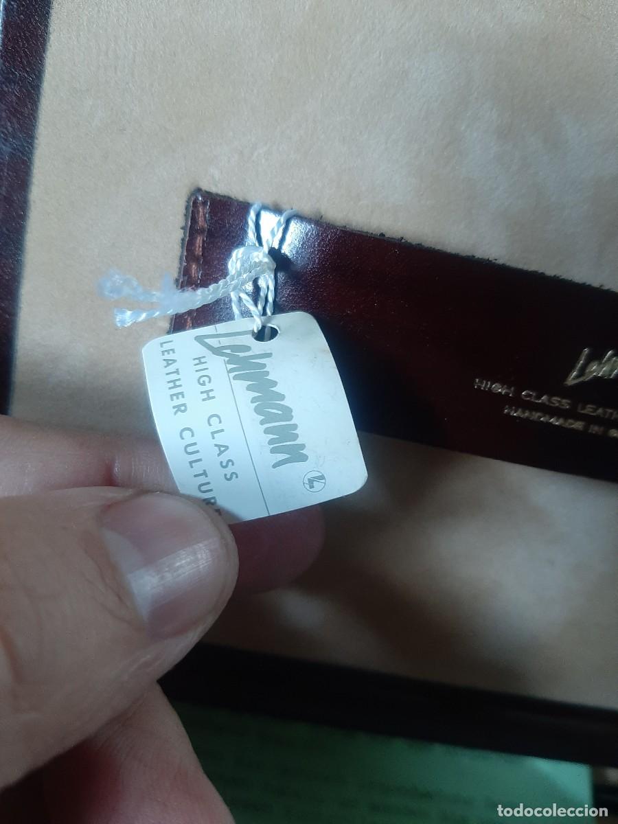 Herramientas de relojes: Caja piel para relojes lehmann - Foto 9