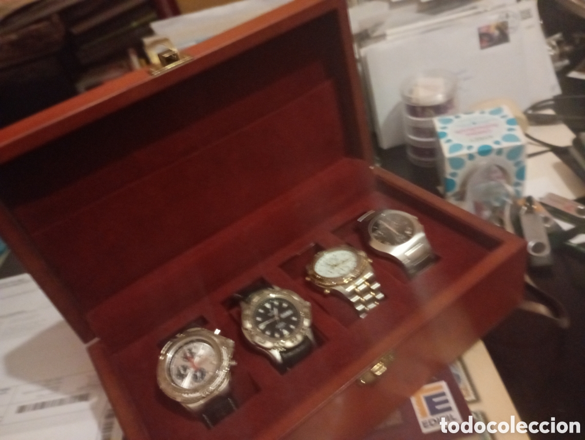 Herramientas de relojes: Caja almacenamiento relojes - Foto 1