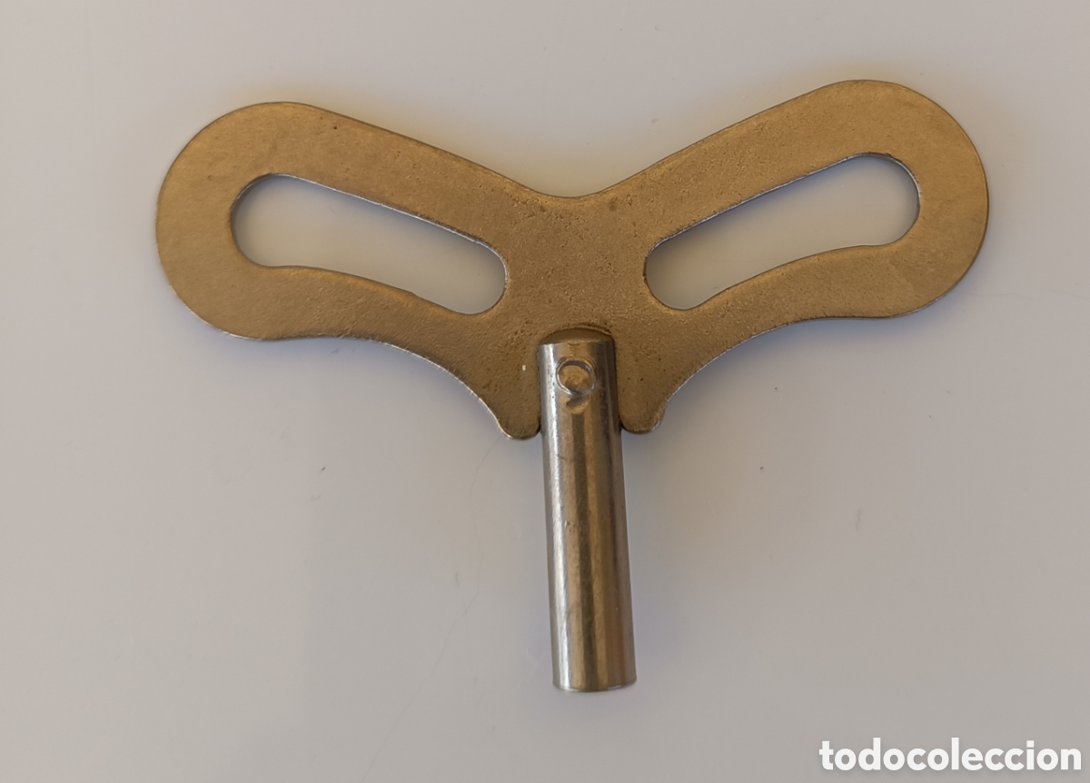 Herramientas de relojes: LLAVE a Cuerda seguramente para Reloj, en acero. - Foto 2