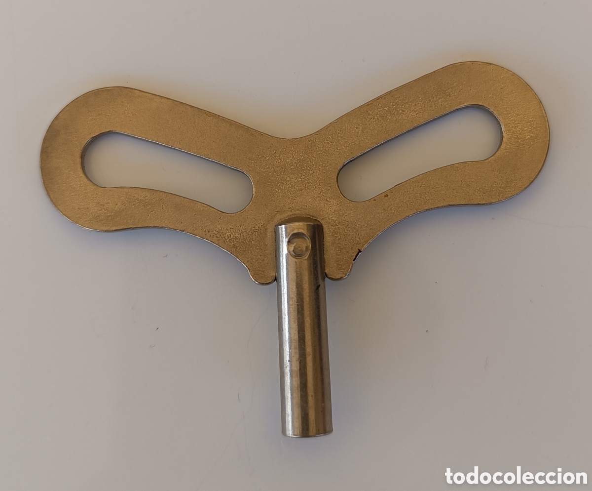 Herramientas de relojes: LLAVE a Cuerda seguramente para Reloj, en acero. - Foto 1