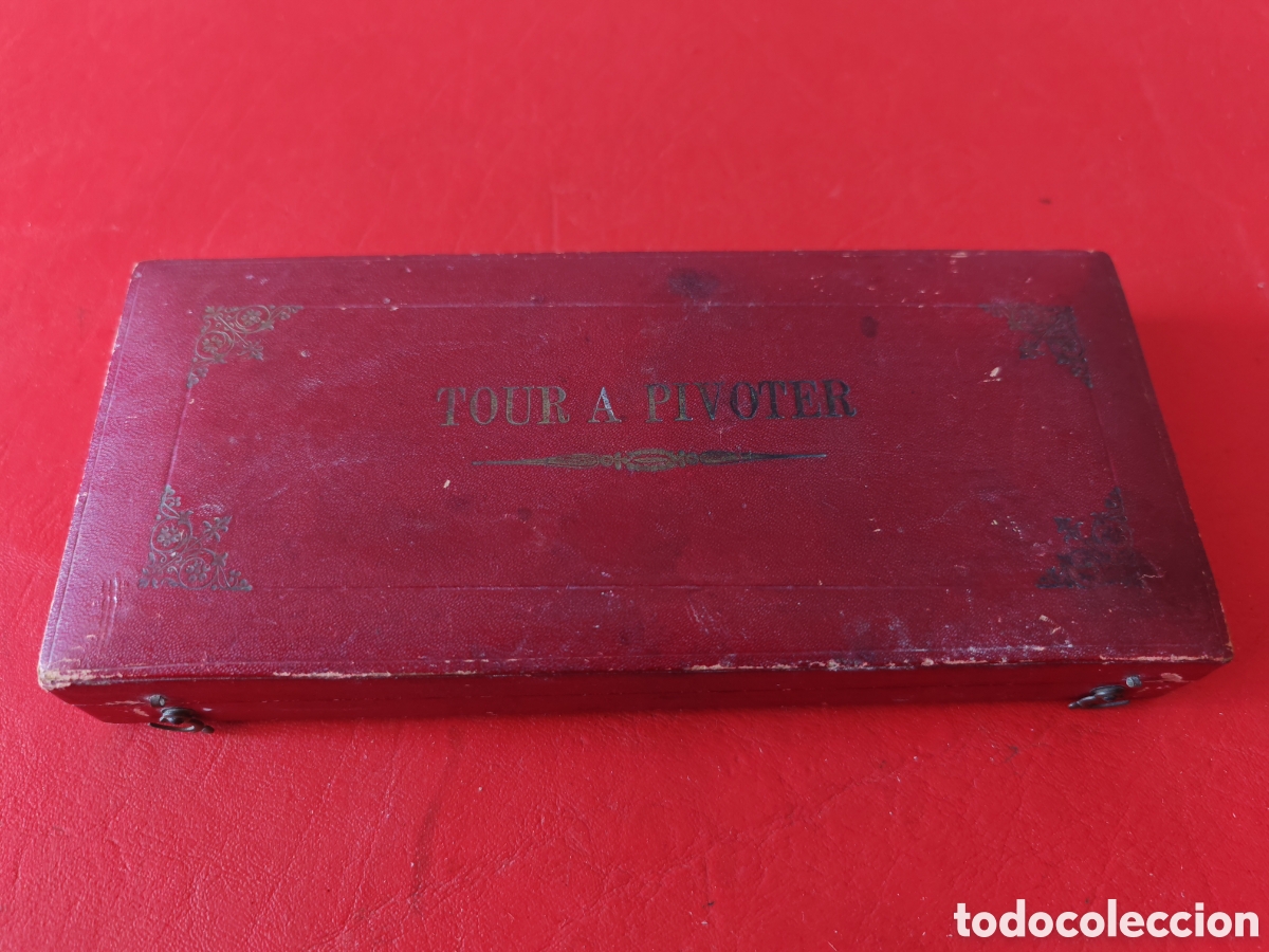 Herramientas de relojes: Antigua torno de relojero/joyero - Foto 3