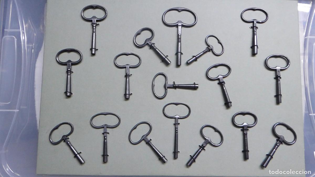 Herramientas de relojes: LOTE DE LLAVES DE RELOJ DE VARIAS MEDIDAS - Foto 1