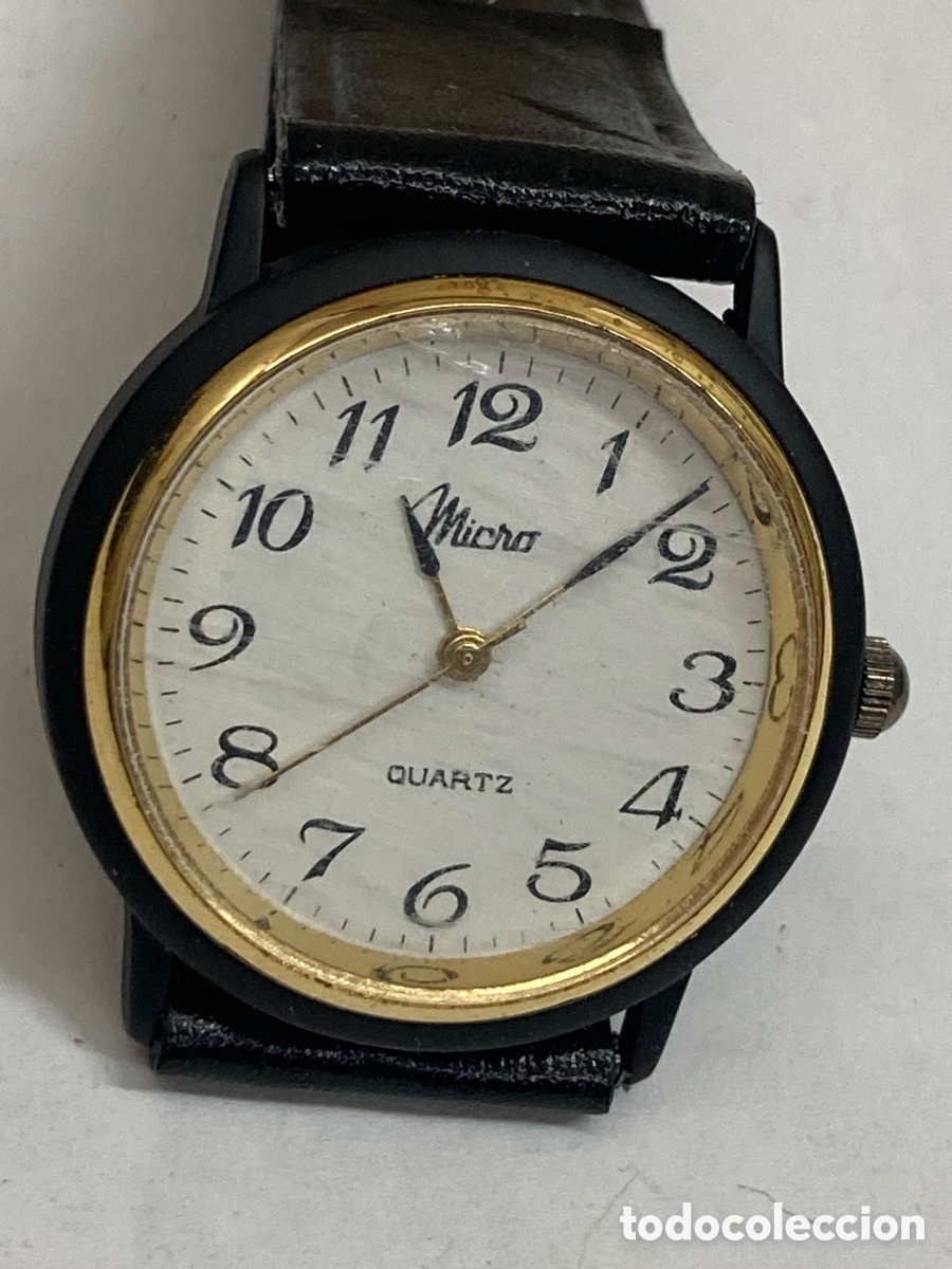 Herramientas de relojes: Reloj Micro cuero Quartz /CR33-46 - Foto 2