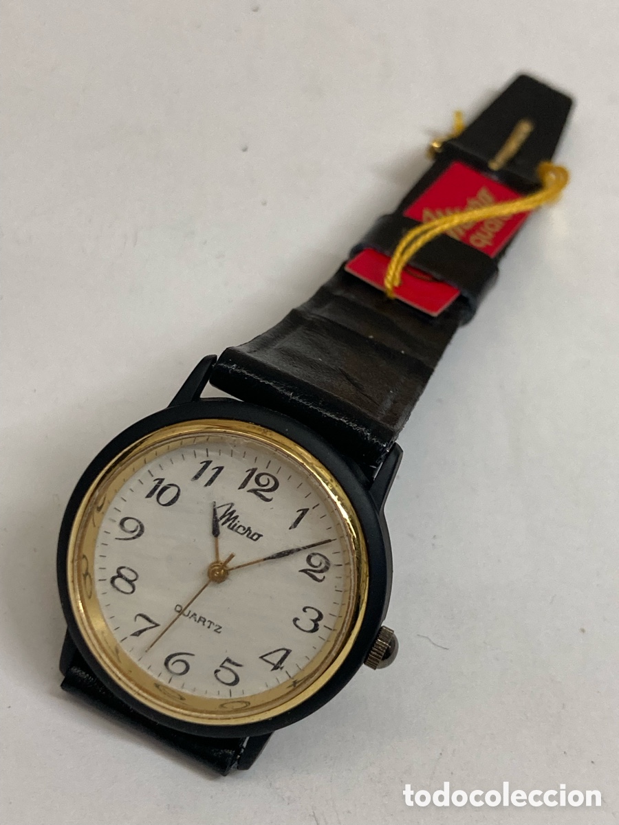Herramientas de relojes: Reloj Micro cuero Quartz /CR33-46 - Foto 1