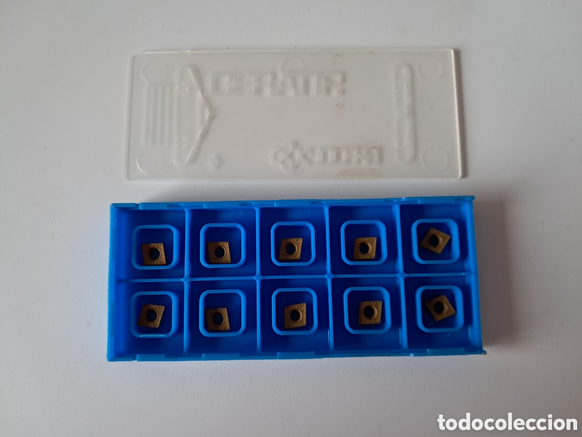 Herramientas de relojes: CAJA DE PLAQUITAS TORNO - Foto 1
