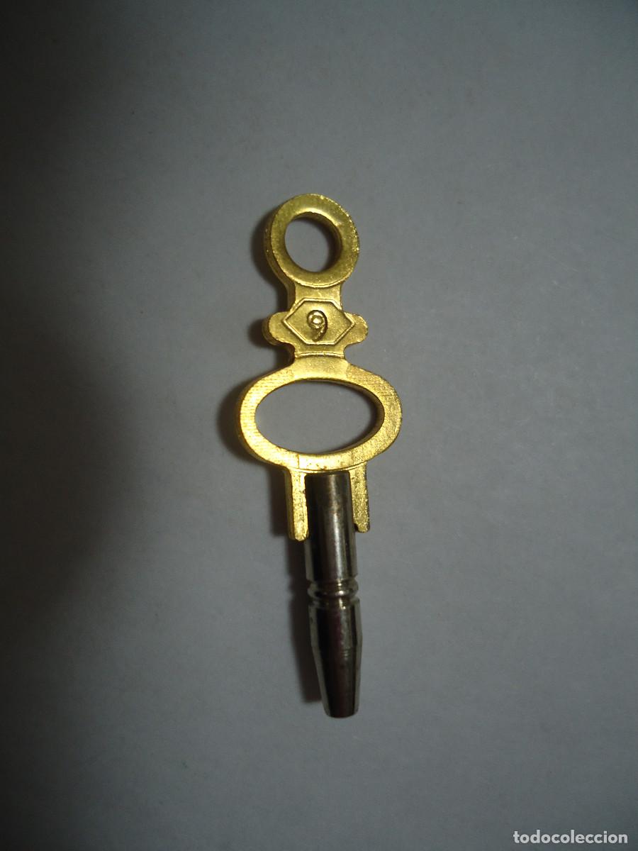 Herramientas de relojes: LLAVE PARA RELOJ DE BOLSILLO . CLAVE 9. OVALADA. -- 24 - Foto 1