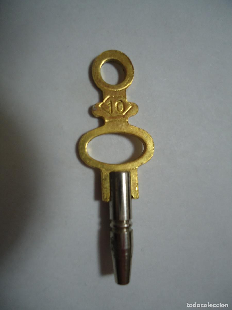 Herramientas de relojes: LLAVE PARA RELOJ DE BOLSILLO . CLAVE 10. OVALADA. -- 24 - Foto 1