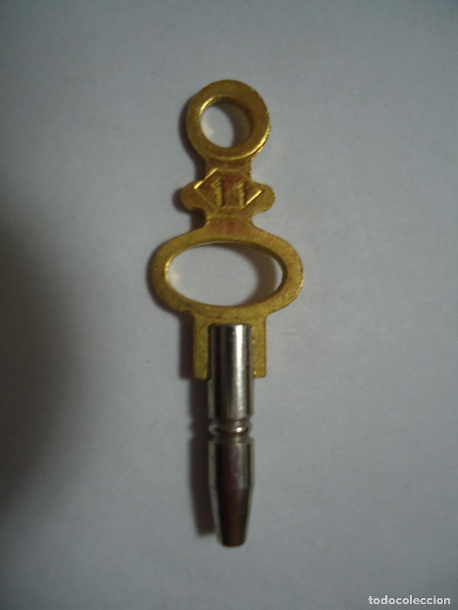 Herramientas de relojes: LLAVE PARA RELOJ DE BOLSILLO . CLAVE 11. OVALADA. -- 24 - Foto 1