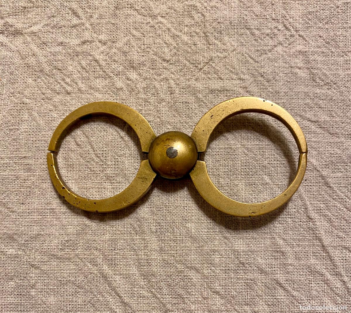 Herramientas de relojes: ANTIGUO COMP&Aacute;S CIRCULAR O DE OCHO DE RELOJERO - Foto 1