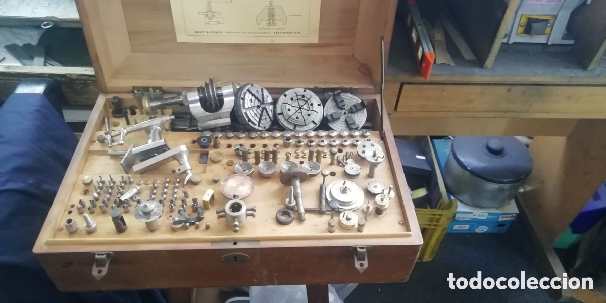 Herramientas de relojes: Torno Boley para relojes - Foto 2