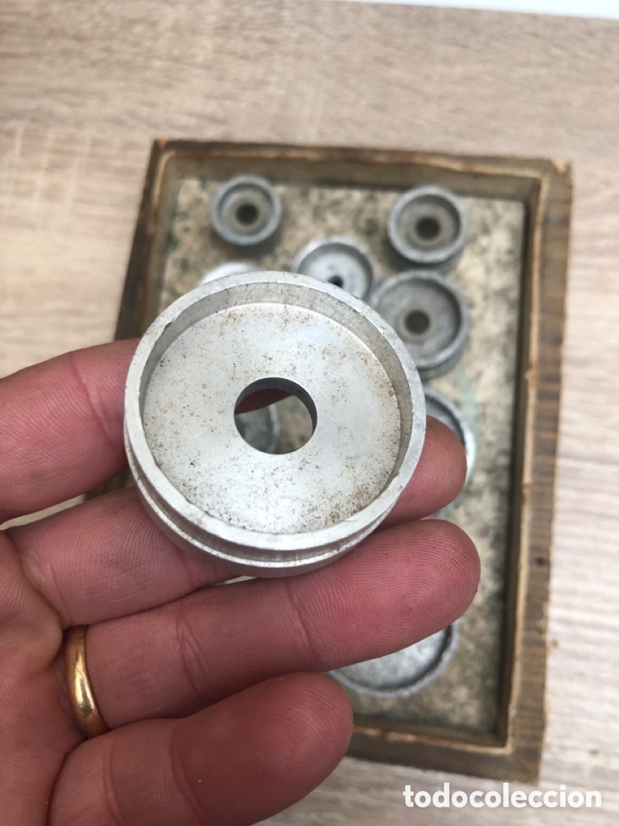 Herramientas de relojes: Aparato relojero vintage - Foto 2