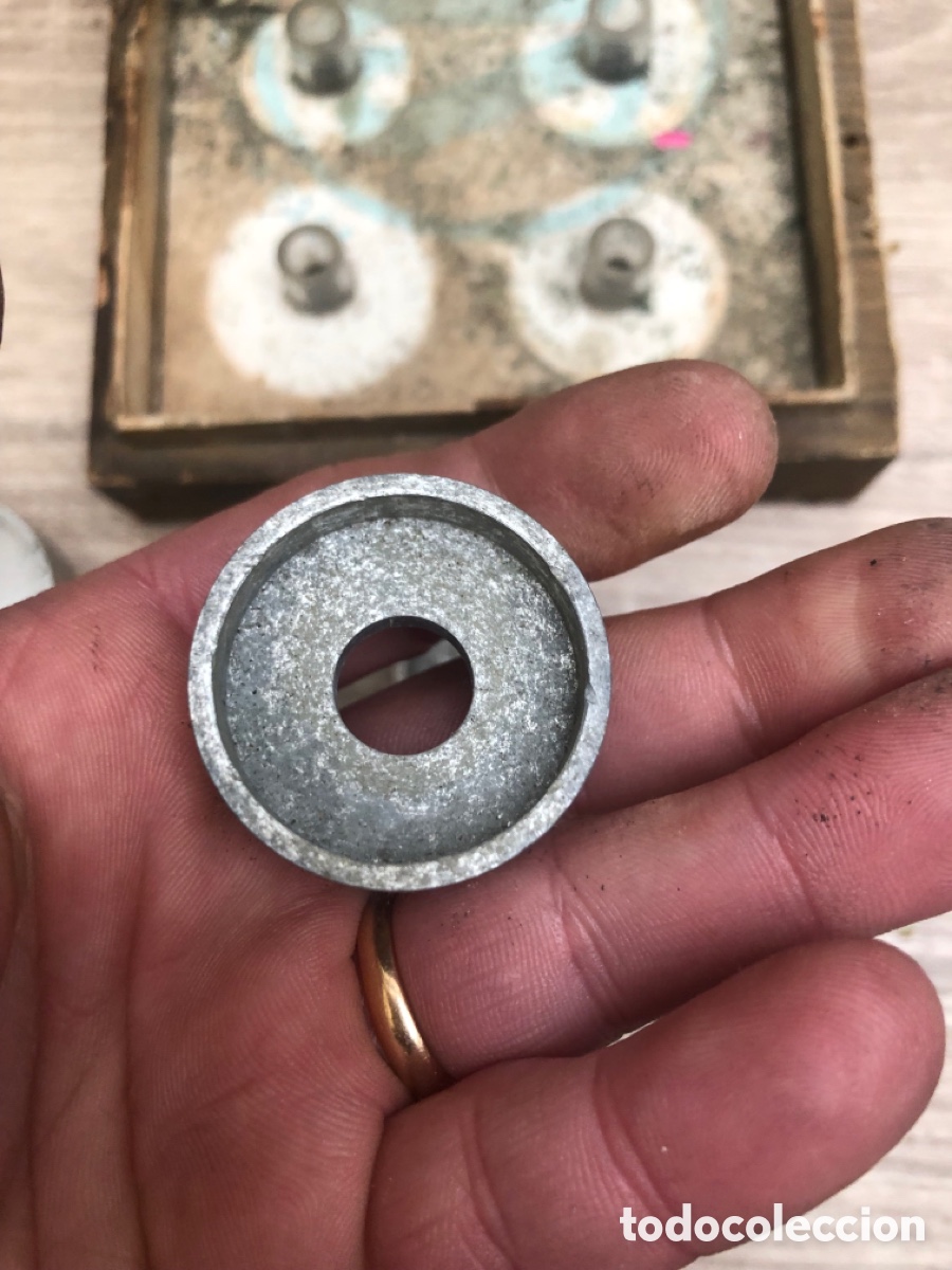 Herramientas de relojes: Aparato relojero vintage - Foto 7
