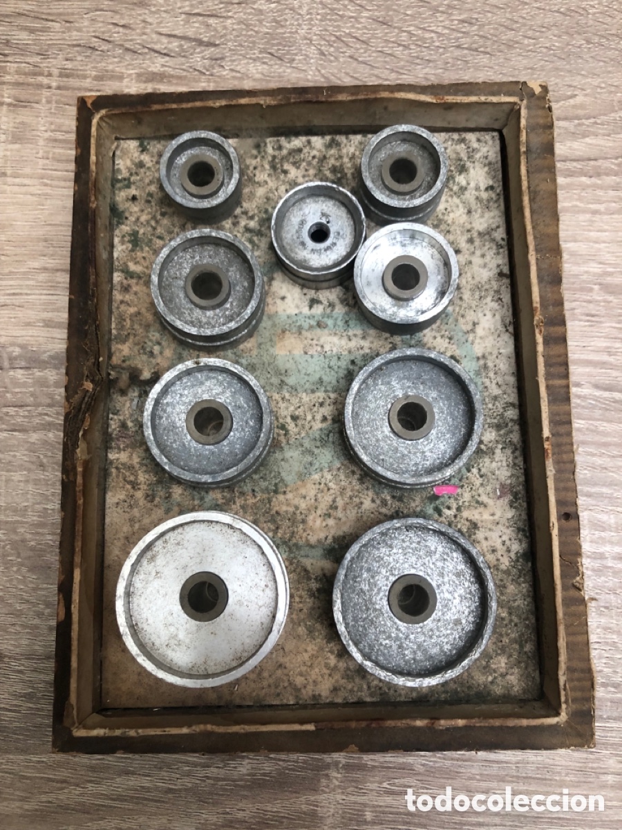 Herramientas de relojes: Aparato relojero vintage - Foto 9