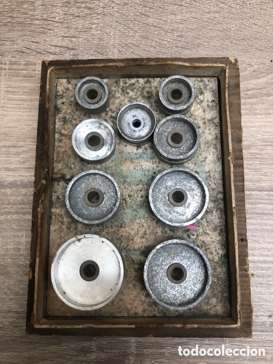 Herramientas de relojes: Aparato relojero vintage - Foto 1