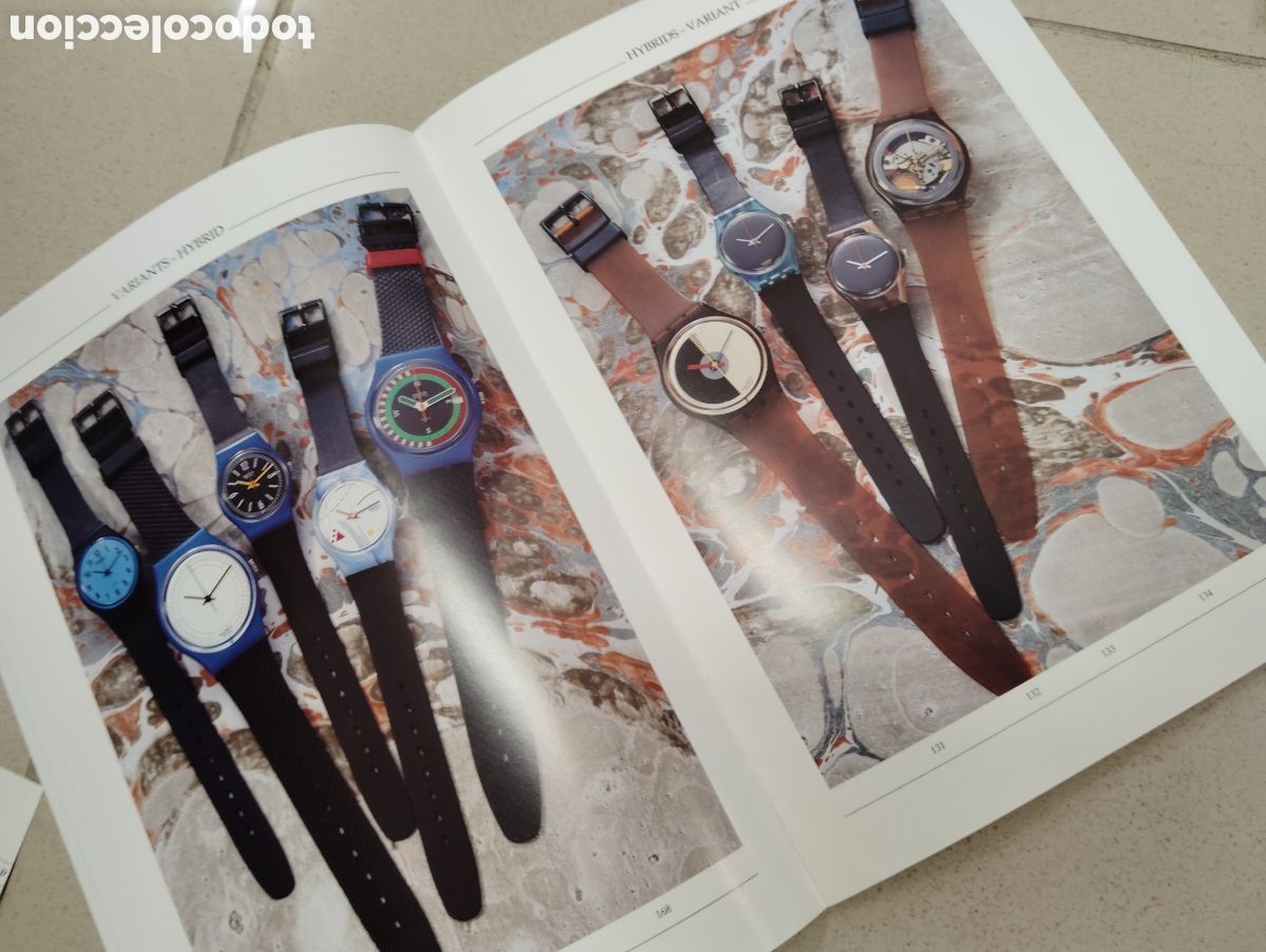 Herramientas de relojes: Surtido de cat&aacute;logos swatch 80s 90s - Foto 18