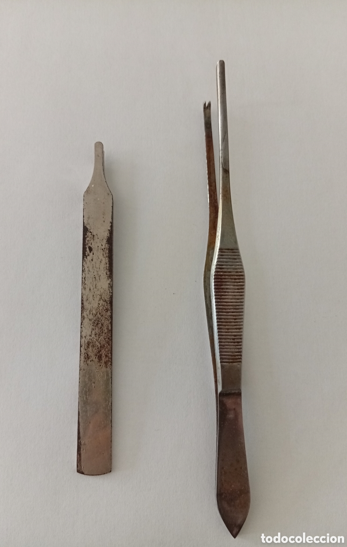 Herramientas de relojes: PINZAS DE PRECISION ANTIGUAS DE RELOJERO. - Foto 2
