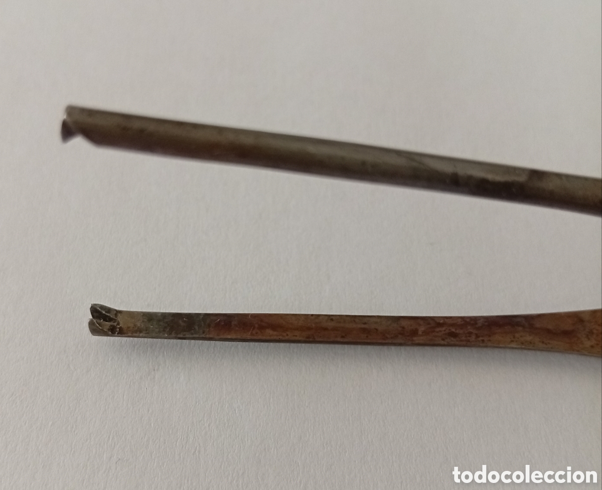 Herramientas de relojes: PINZAS DE PRECISION ANTIGUAS DE RELOJERO. - Foto 5