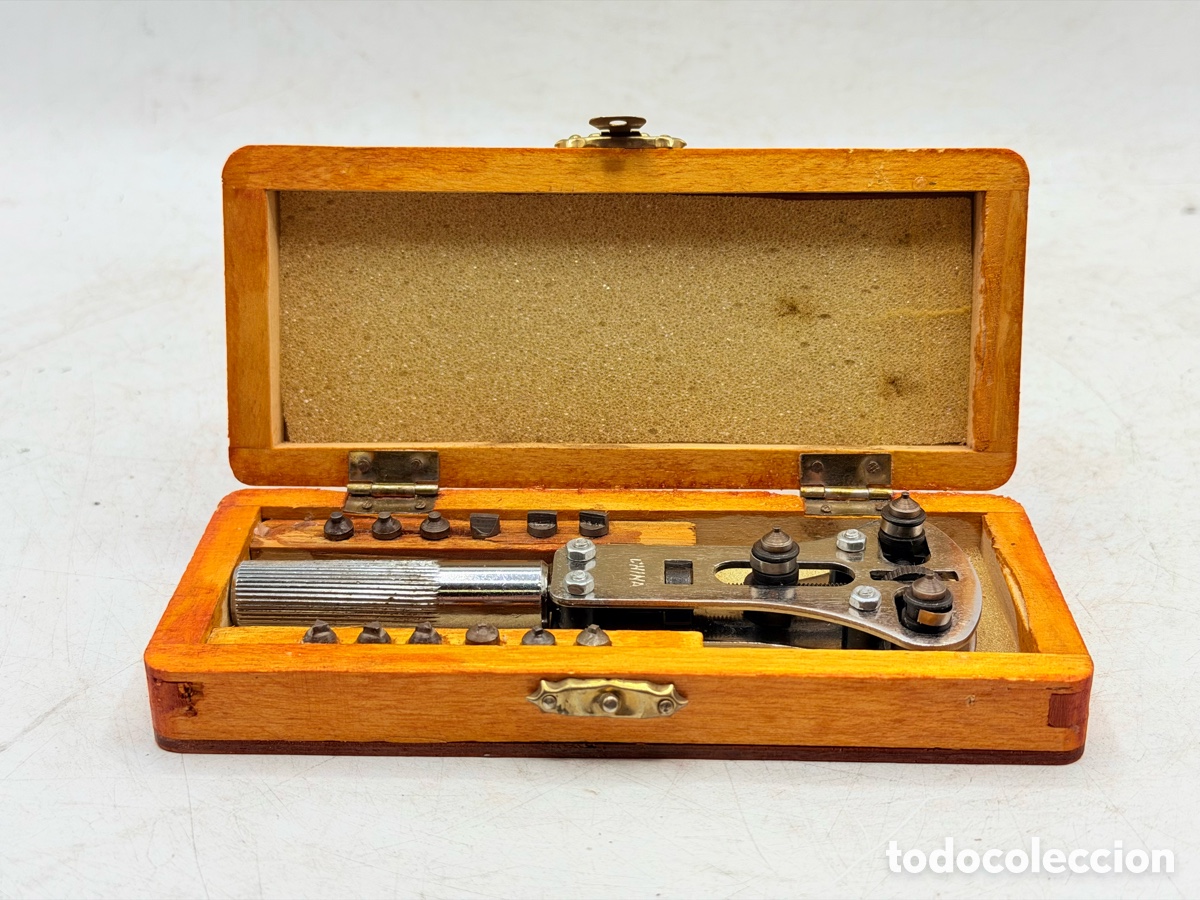 Herramientas de relojes: Herramienta de Relojero en Caja - Foto 2