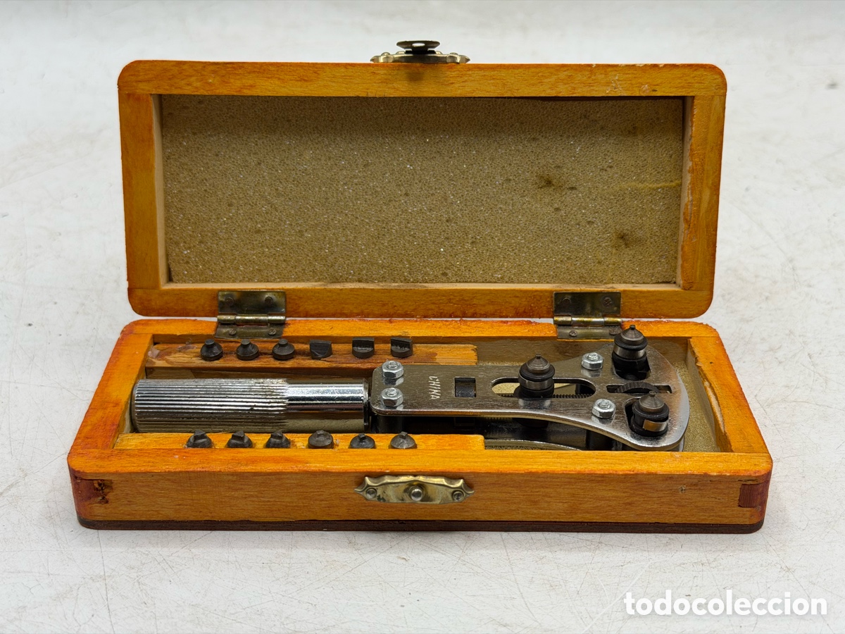 Herramientas de relojes: Herramienta de Relojero en Caja - Foto 4