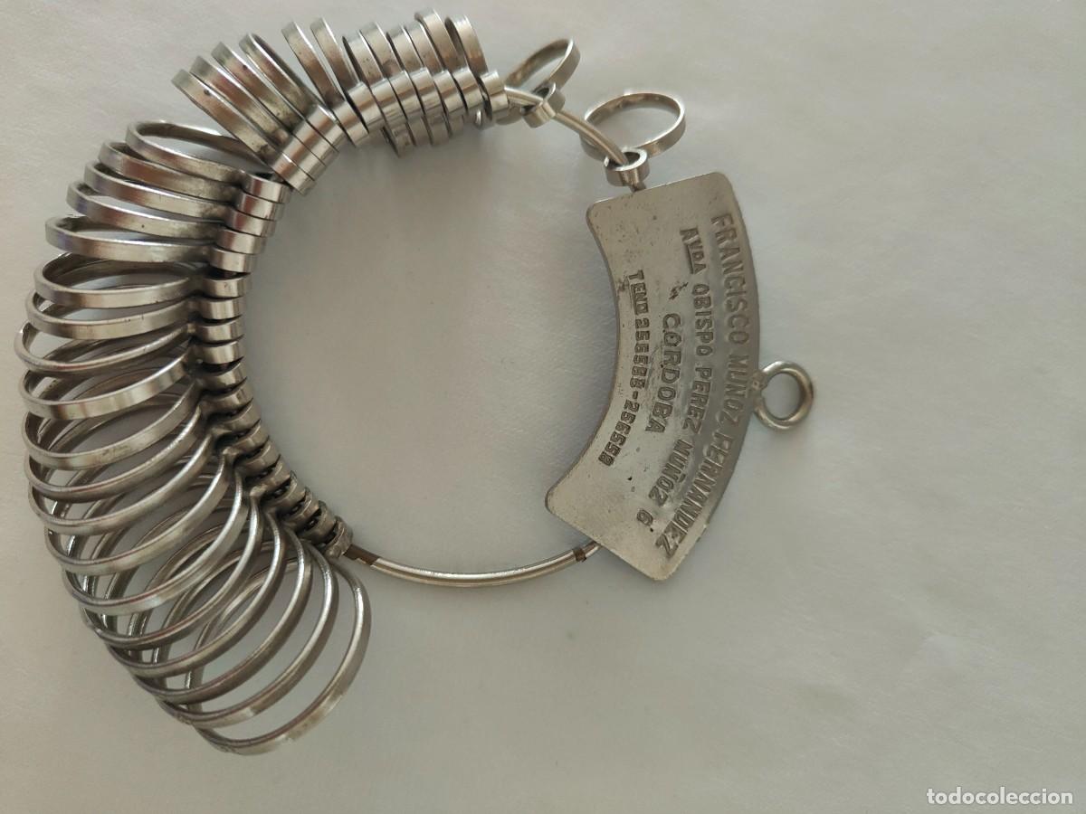 Herramientas de relojes: ANILLERO DE MEDIDAS EN ACERO