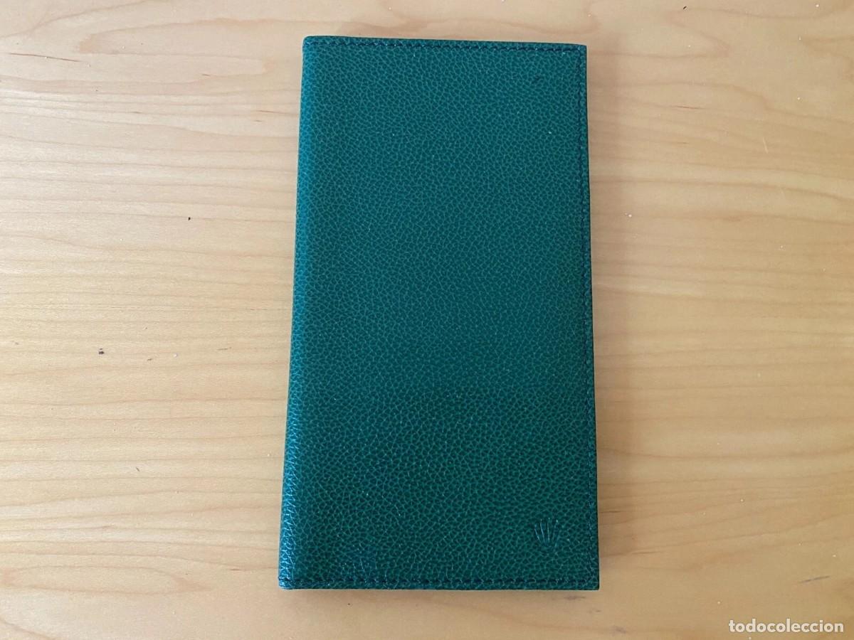 Herramientas de relojes: Memo Pad ROLEX Bloc de Notas - Con funda para tarjetas - 18 x 10 cm