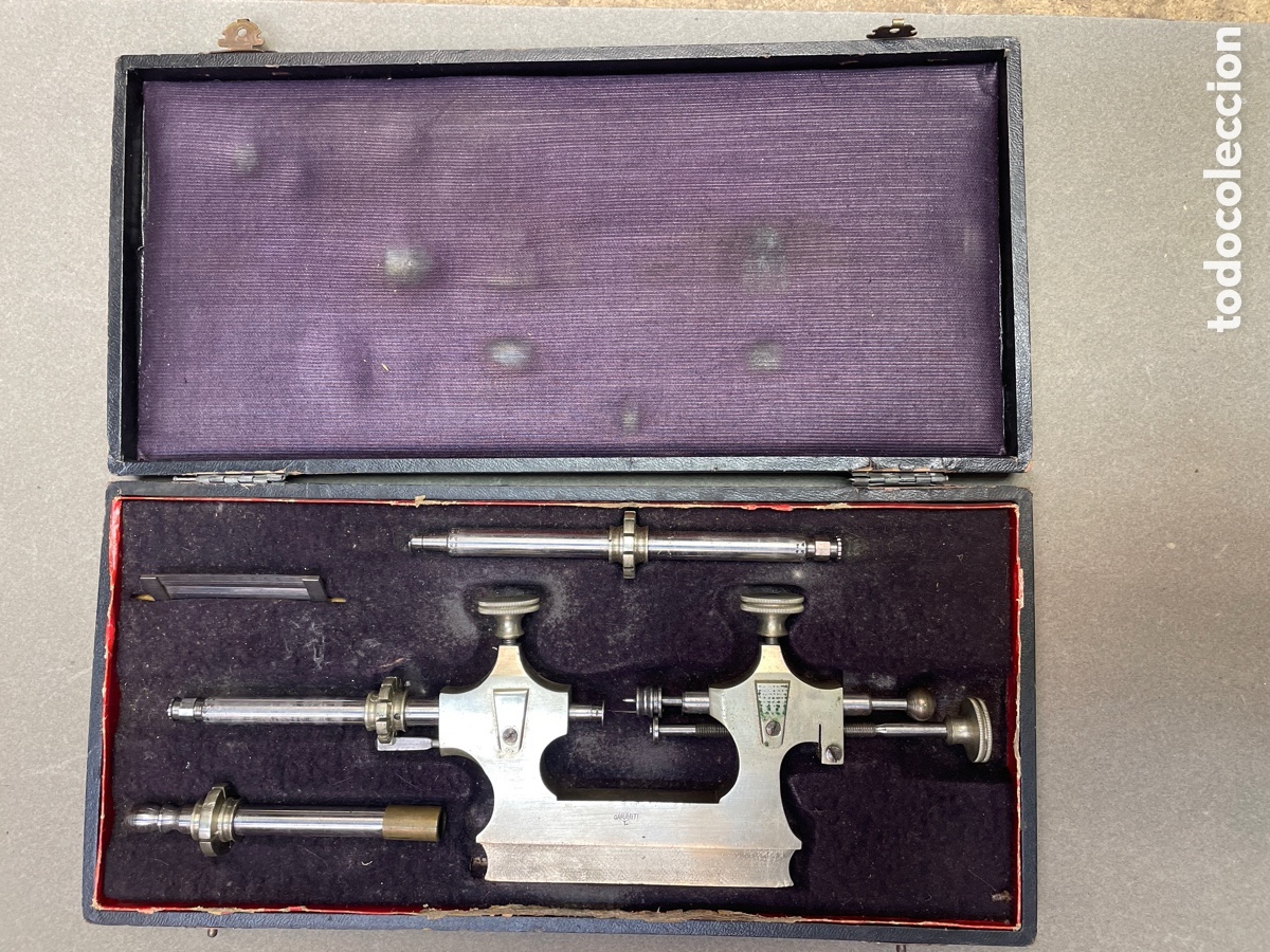 Herramientas de relojes: Torno de relojero . Tour a pivoter