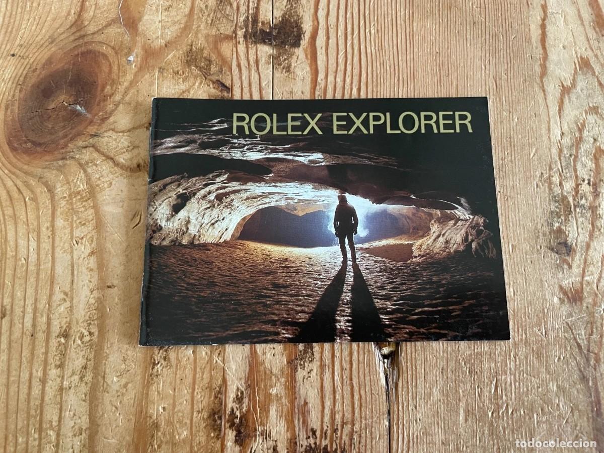 Herramientas de relojes: Folleto ROLEX EXPLORER Booklet - 7. 2001 - Spanish - Swiss Watches Collectors
