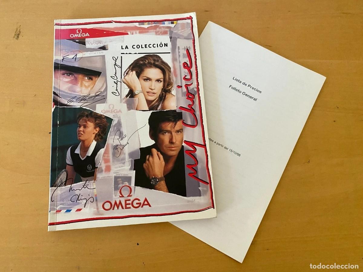 Herramientas de relojes: Watches Catalog OMEGA Cat&aacute;logo Relojes con lista de precios - La Collection 1998