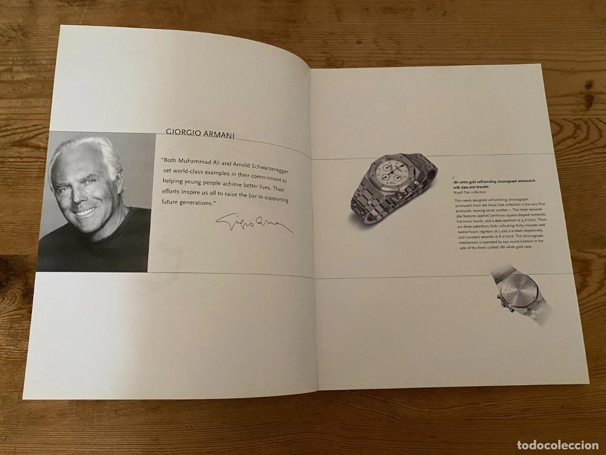 Herramientas de relojes: AUDEMARS PIGUET Cat&aacute;logo Relojes - THE TIME TO GIVECELEBRITY AUCTION - English