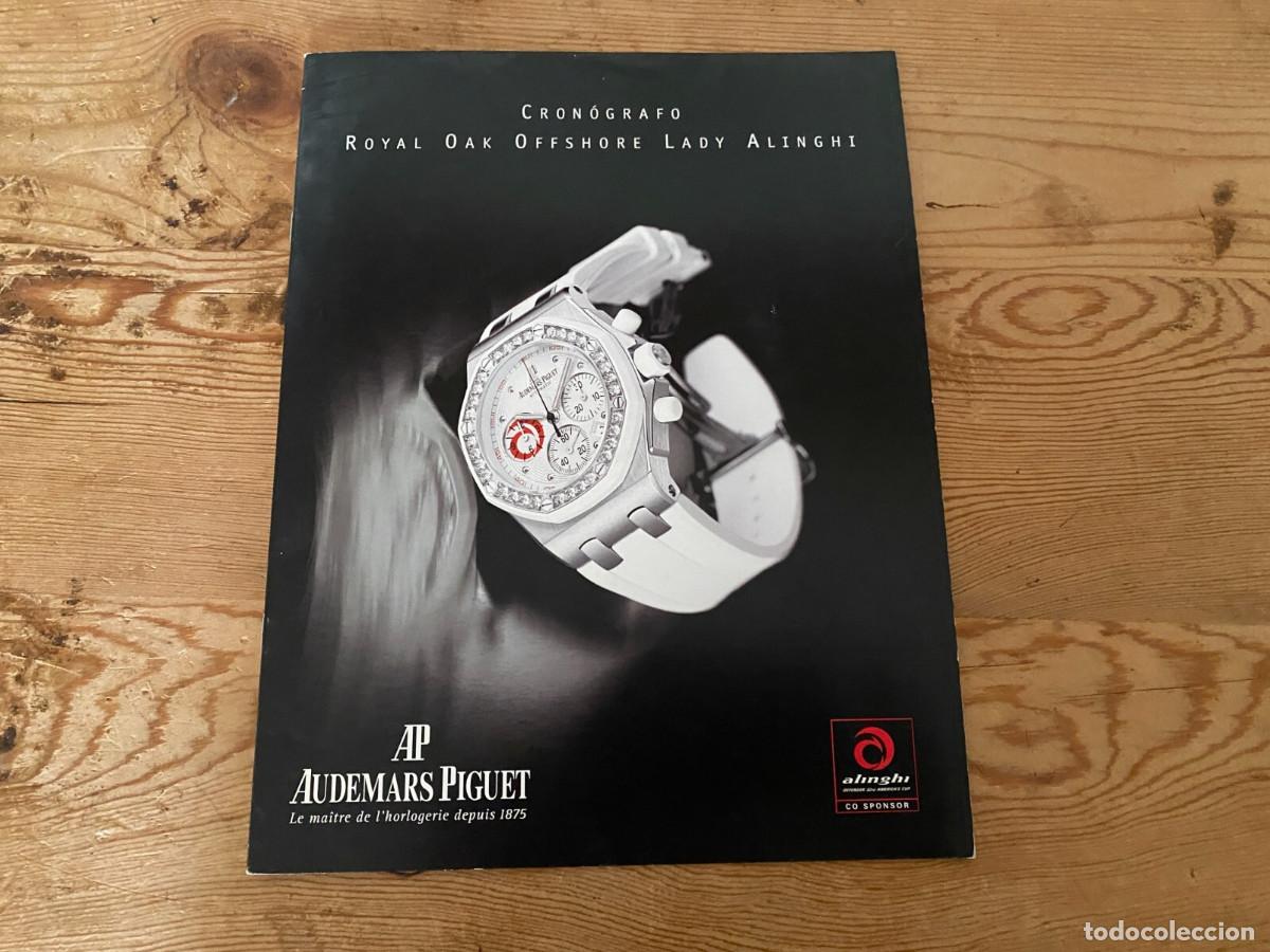 Outils d'horloger: AUDEMARS PIGUET Folleto + CD - Cron&oacute;grafo Royal Oak Offshore Lady Alinghi
