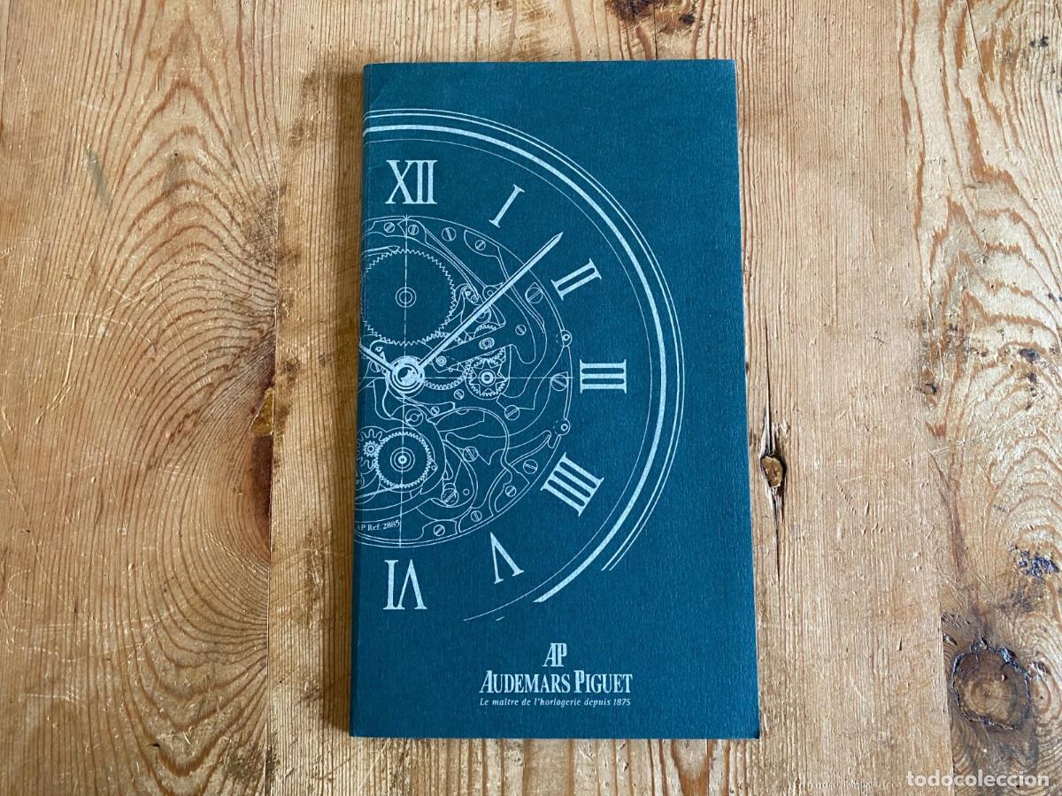 Herramientas de relojes: AUDEMARS PIGUET - Carpeta de cart&oacute;n - 15 x 26&acute;5 cm - Color verde